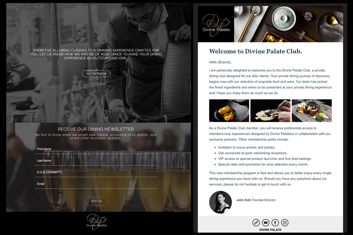 Moonberry Digital: Divine Palate Case Study 3